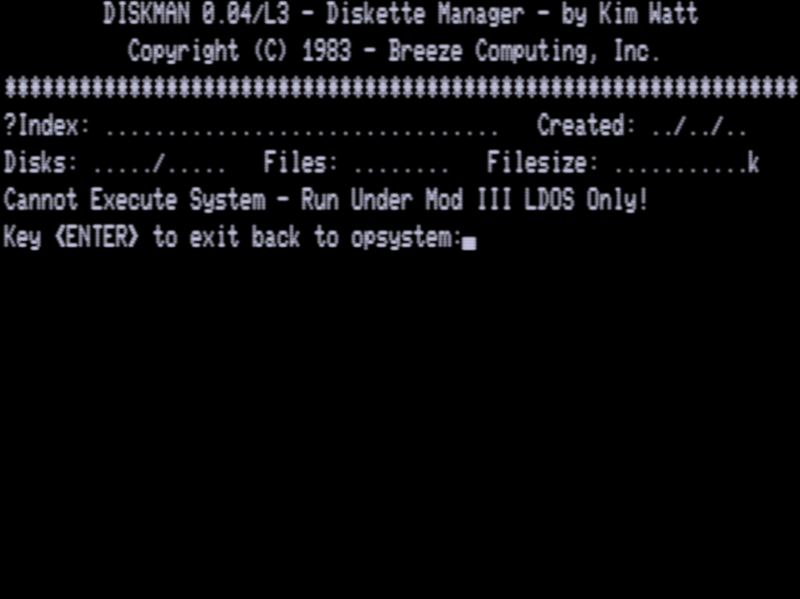 Screen shot